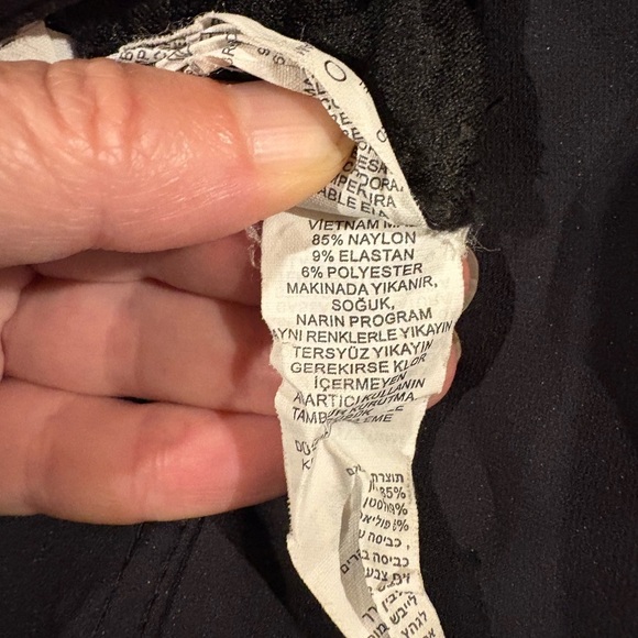 Prana hiking climbing pants black sz 8 active - Picture 5 of 6